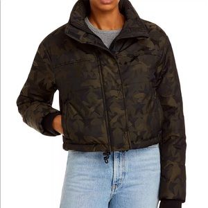 Camo puffer jacket